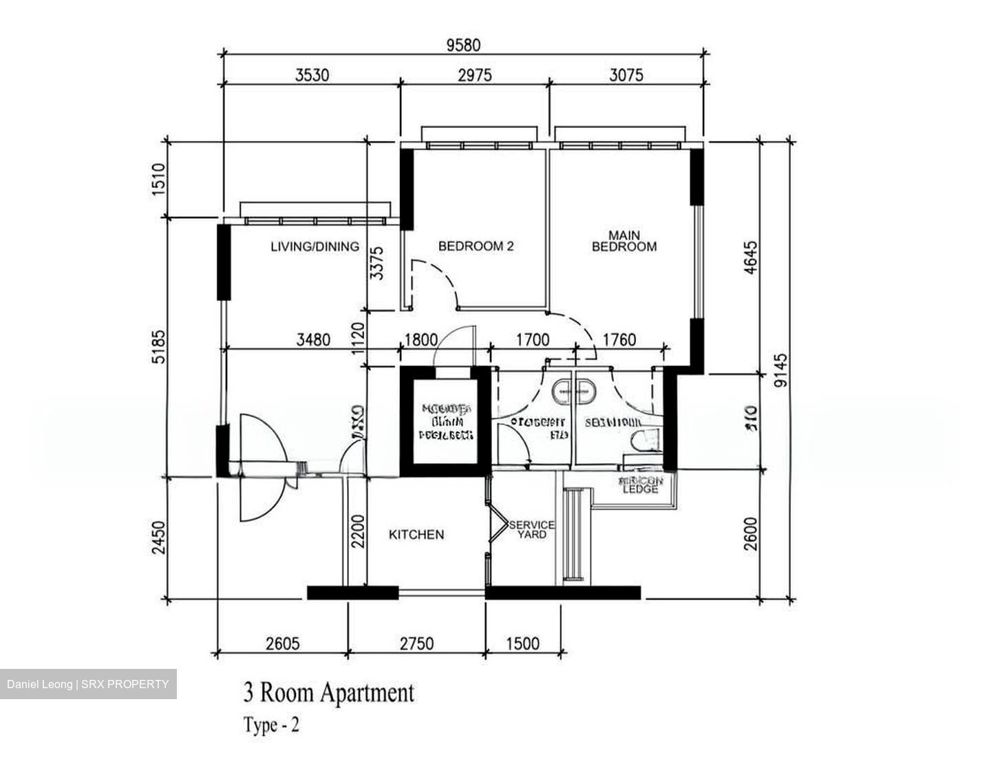 Blk 932A Hougang Crimson (Hougang), HDB 3 Rooms #555436651